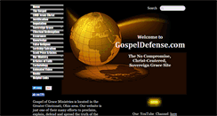 Desktop Screenshot of gospeldefense.com